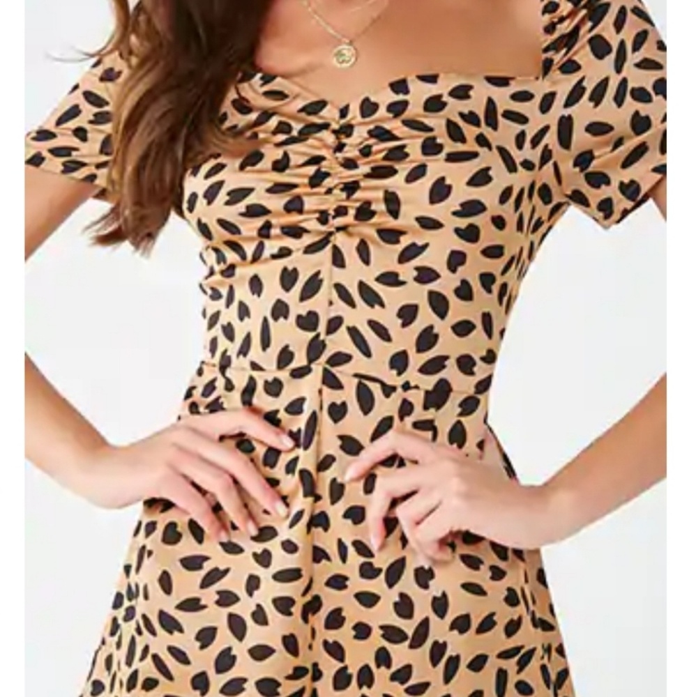 Missguided Cheetah Print Romper